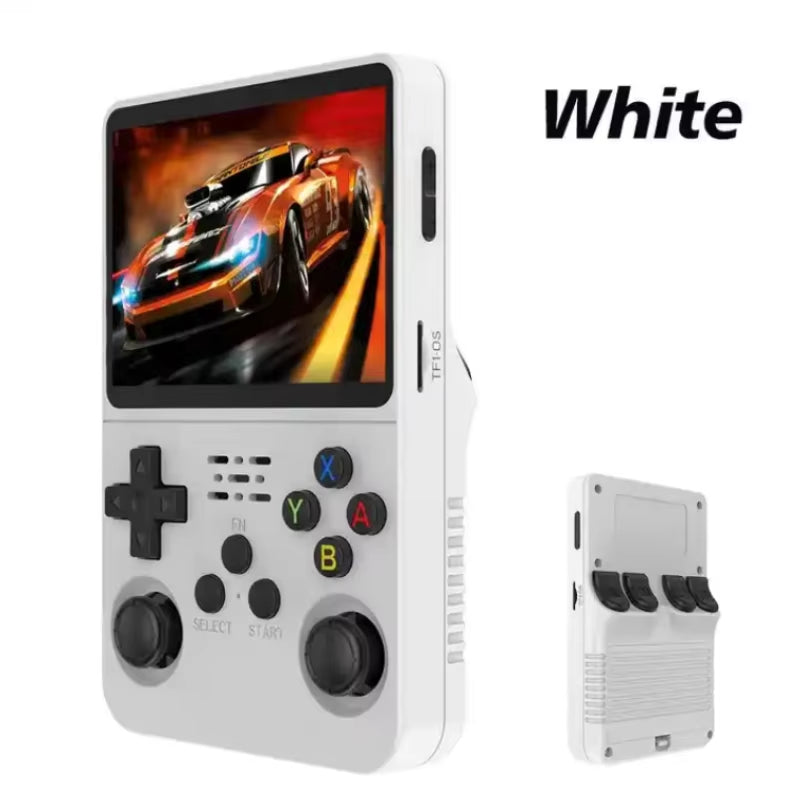 SMARTDUDE R36S Retro Handheld Game Console - 3.5" IPS Screen, Portable Pocket Player with Arkos System for Kids